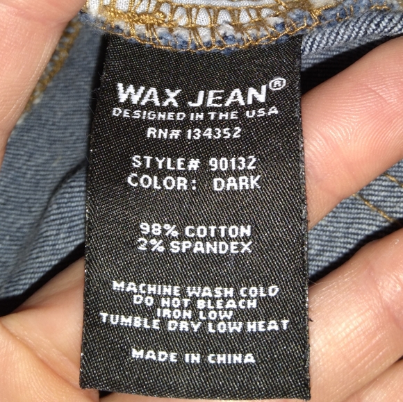 Wax Jean's mini skirt size large - Picture 5 of 5